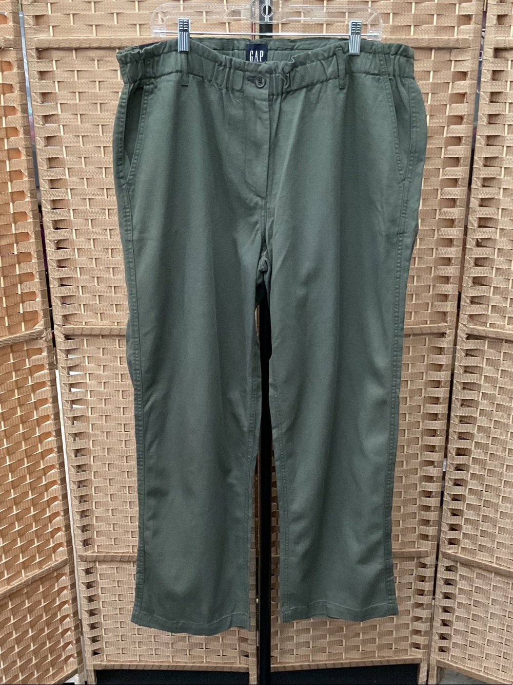GAP Olive Green Women's Easy Twill Pant